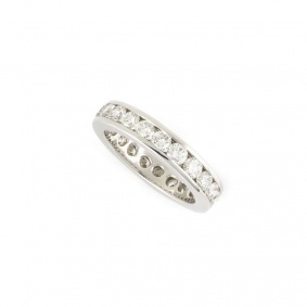 18k White Gold Full Diamond Eternity Ring 2.00ct H/VS1